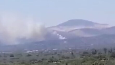 Manisa’nın Soma ilçesinde orman yangınına müdahale devam ediyor - gundem
