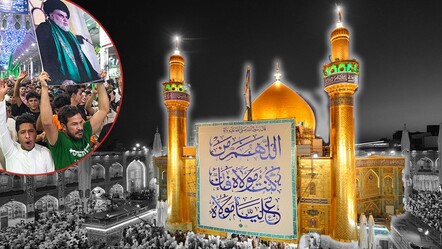 Irak Şiileri Hazret-i Ali Türbesi'nde 