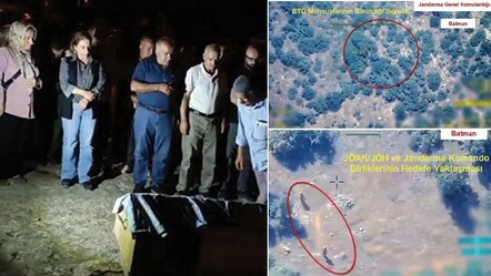 DEM Parti Milletvekili Saliha Aydeniz PKK'lı terörist Sultan Dağ'ın cenaze törenine katıldı - gundem