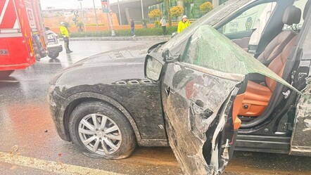 25 milyonluk aracın hava yastığı açılmadı, kazanın ardından böyle isyan etti: Maserati'yi satıp TOGG alacağım - gundem