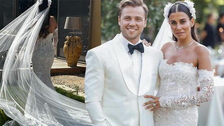 5 yıllık ilişkide mutlu son: Tolga Sarıtaş ile Zeynep Mayruk evlendi - magazin