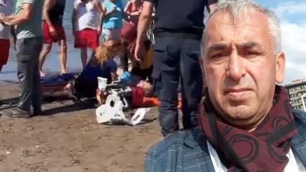 Boğulma tehlikesi geçiren kızı ve yeğenini kurtardı, kendisi hayatını kaybetti - gundem