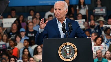 Joe Biden Donald Trump'a Kuzey Carolina'dan cevap verdi - dunya