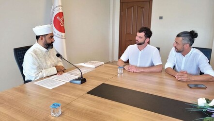 Ordu'ya gezmeye gelen Alman vatandaşı Priamo Müslüman oldu - yasam