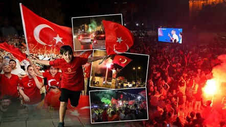 Milliler için milyonlar tek yürek! Tarihi galibiyete Türkiye böyle sevindi - spor