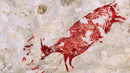 51 bin senelik sanat... Dünyanın en eski mağara resmi! - kultur-sanat