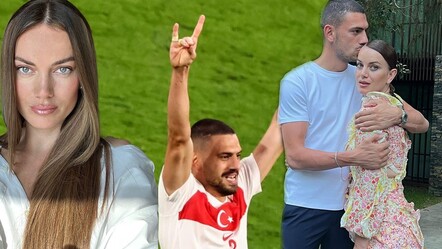 Merih Demiral'a verilen 2 maç ceza sonrası eşi Heidi Lushtaku sessizliğini bozdu - magazin
