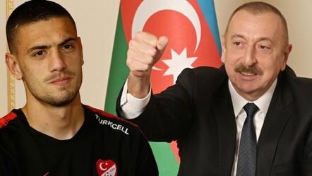 Aliyev'den A Millilere destek, UEFA'ya kınama: Yaşasın Türk dünyası - spor