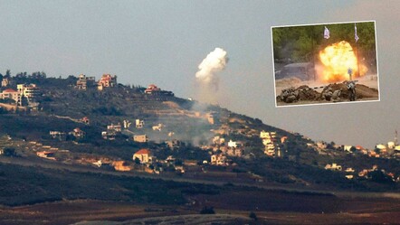 Hizbullah İsrail'in en önemli üslerinden biri olan Meron'u bombalayarak yok etti - dunya