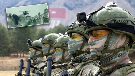 Türk Komandosunun Irak'ın kuzeyine indiği sahneler nefes kesti - dunya