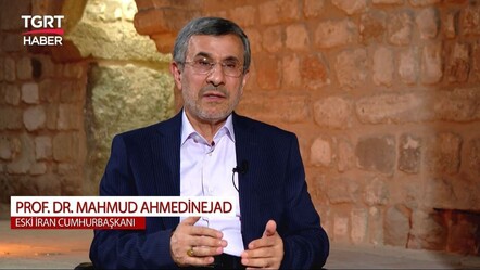 İran'ın eski lideri Ahmedinejad'dan TGRT Haber'de 3. Dünya Savaşı uyarısı - dunya