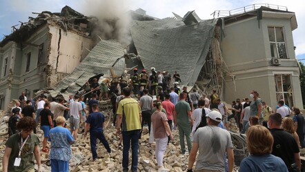 Rusya çocuk hastanesini hedef almıştı! Kiev'de bilanço ağırlaşıyor - dunya