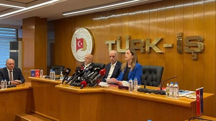 TÜRK-İŞ, HAK-İŞ ve DİSK'ten 10 maddelik ortak bildiri! Asgari ücret, emekli maaşı ve vergi sitemi - dunya