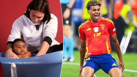 Dünya yıldızını leğende yıkamış! Lamine Yamal ve Lionel Messi'nin 16 yıl önceki fotoğrafı ortaya çıktı - spor