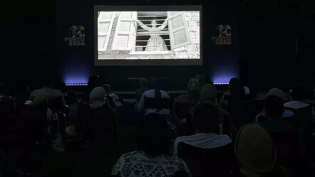 Farkındalık için açık havada Filistin filmleri - kultur-sanat