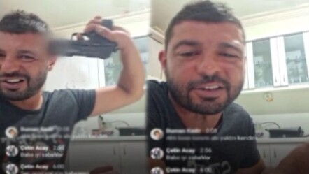 Canlı yayın yaparken kendisini yanlışlıkla başından vurdu! Hayatını kaybetti - gundem