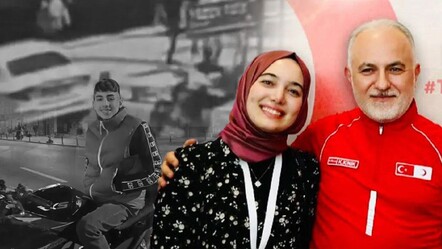 Eski Kızılay Başkanı Kerem Kınık'ın kızı motosikletli gence çarptı! Kazanın görüntüleri ortaya çıktı - gundem