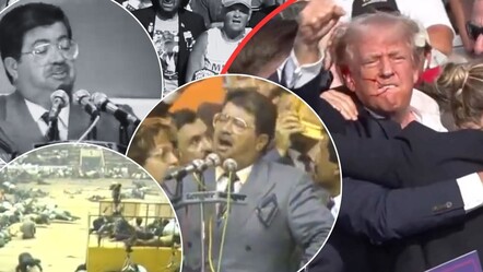 36 yıl sonra benzer görüntüler... Trump'a suikast girişimi Turgut Özal'a düzenlenen saldırıyı akıllara getirdi - gundem