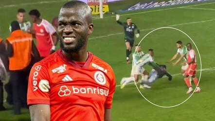 Fenerbahçe'nin eski golcüsü Enner Valencia'ya şok saldırı! Penaltı kaçırınca sahayı taraftar bastı - spor