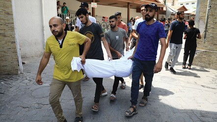 İsrail Gazze Şeridi'nde yüzlerce Filistinliyi öldürdü - spor