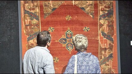 Aşkla düğümlenen sanat eserleri!! Tarihi 800 sene önceye uzanan halılar sergileniyor - kultur-sanat