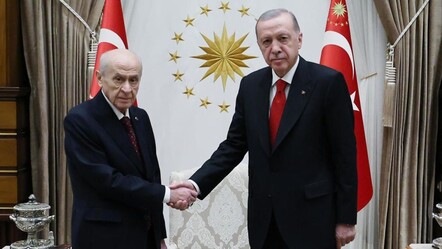 Tören öncesi kritik zirve! Erdoğan, Bahçeli ile görüştü - gundem