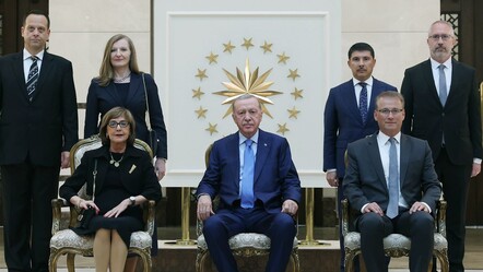Büyükelçiler, Cumhurbaşkanı Erdoğan'a güven mektubu sundu - gundem