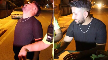 Ceza yiyen alkollü sürücünün yaptıkları pes dedirtti - dunya
