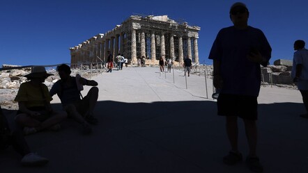 Çöl sıcakları Yunanistan'ı vurdu! Tarihi Akropolis ziyarete kapatıldı - dunya
