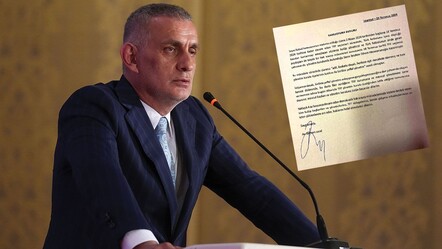TFF'nin yeni başkanı İbrahim Hacıosmanoğlu'nun listesindeki Bayram Saral istifa etti - spor