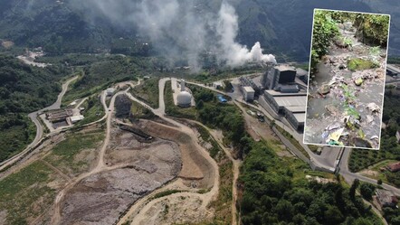 Trabzon Araklı'da çöp tesisinden dereye akıtılan su köy sakinlerini çileden çıkarttı! Kötü koku ve hastalık saçıyor - yasam