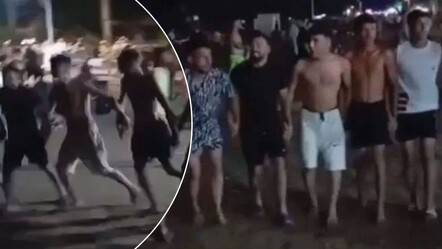 DEM Parti, Mersin'deki halayda teröristbaşı lehine slogan attıkları için gözaltına alınan PKK yandaşlarına sahip çıktı! Algı yapmak için skandal açıklama - gundem