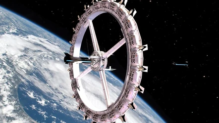 İlk uzay oteli kapılarını insanlara açıyor! Dev tesis 2027 yılında kapılarını açacak ve 50 bin metrekarelik olacak - Teknoloji