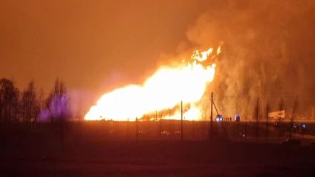 Ankara'da doğalgaz borusunda patlama! Yangına yol açtı - Gündem