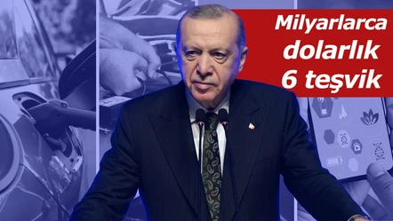 Erdoğan HIT-30 programında açıkladı! Türkiye'ye yatırım yapana milyarlarca dolarlık 6 teşvik  - Ekonomi
