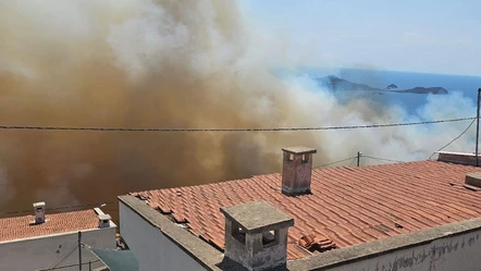 İzmir Dikili'deki orman yangınında yerleşim yerleri tehlike altında! 4 uçak, 5 helikopter ve 11 arazöz sahada - Gündem