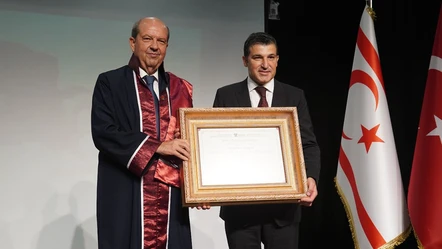 KKTC Cumhurbaşkanı Ersin Tatar'a Fahri Doktora Unvanı - Gündem