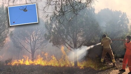 Antalya, Gaziantep, Kahramanmaraş, İzmir ve Yalova'da alevler yükseldi! 7 ev boşaltıldı, müdahale sürüyor - gundem