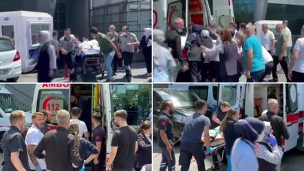Esenler'de özel hastanede yangın! Yoğun bakım hastaları ambulanslarla sevk ediliyor - gundem