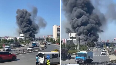 Tuzla'da yat imalathanesinde yangın! Siyah dumanlar gökyüzünü kapladı - gundem