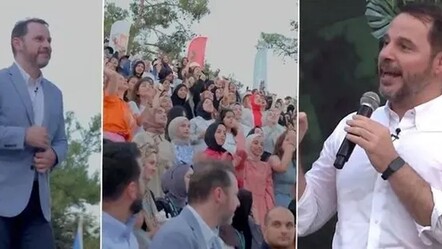 Berat Albayrak TÜGVA kampında ortaya çıktı - haberler