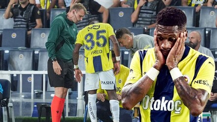 Lugano maçında sakatlanan Fred'den Fenerbahçe'ye kötü haber geldi! Jose Mourinho duyurdu - spor