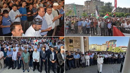 Türkiye'de on binlerce vatandaş Haniye için sokağa döküldü! Gıyabi cenaze namazı kılındı - gundem