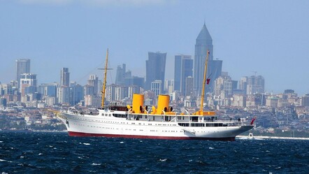 Atatürk'ün 'manevi mirası' Savarona İstanbul açıklarında! Oramiral Tatlıoğlu inceledi - haberler