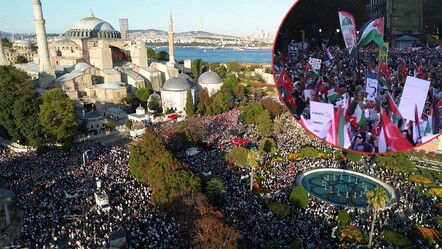Ayasofya’dan Filistin direnişine destek ve dua! Haniye’nin vasiyeti Ayasofya’da yerine getirildi - dunya