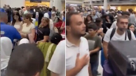 Beyrut Havalimanı'nda izdiham yaşandı! Savaşın ayak seslerinden kaçış - gundem