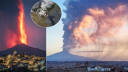 Etna Yanardağı harekete geçti! Lav püskürtmeye başlayan dağ İtalya'da endişeyle takip ediliyor - dunya