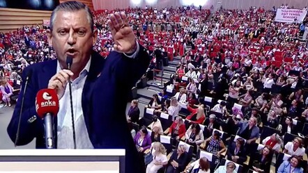 Özgür Özel, Kadın Kolları Kurultayı'nda atılan sloganı duyunca çılgına döndü: Erkeklere burayı provoke ettirmem - gundem