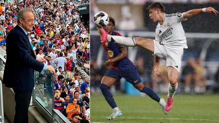 Real Madrid'in yıldızı Arda Güler Barcelona maçında parladı! Perez'den flaş sözler - spor