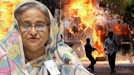 Bangladeş'te darbe! 200'den fazla ölü var! Göstericiler binayı bastı, Başbakan Hasina helikopterle kaçtı - gundem